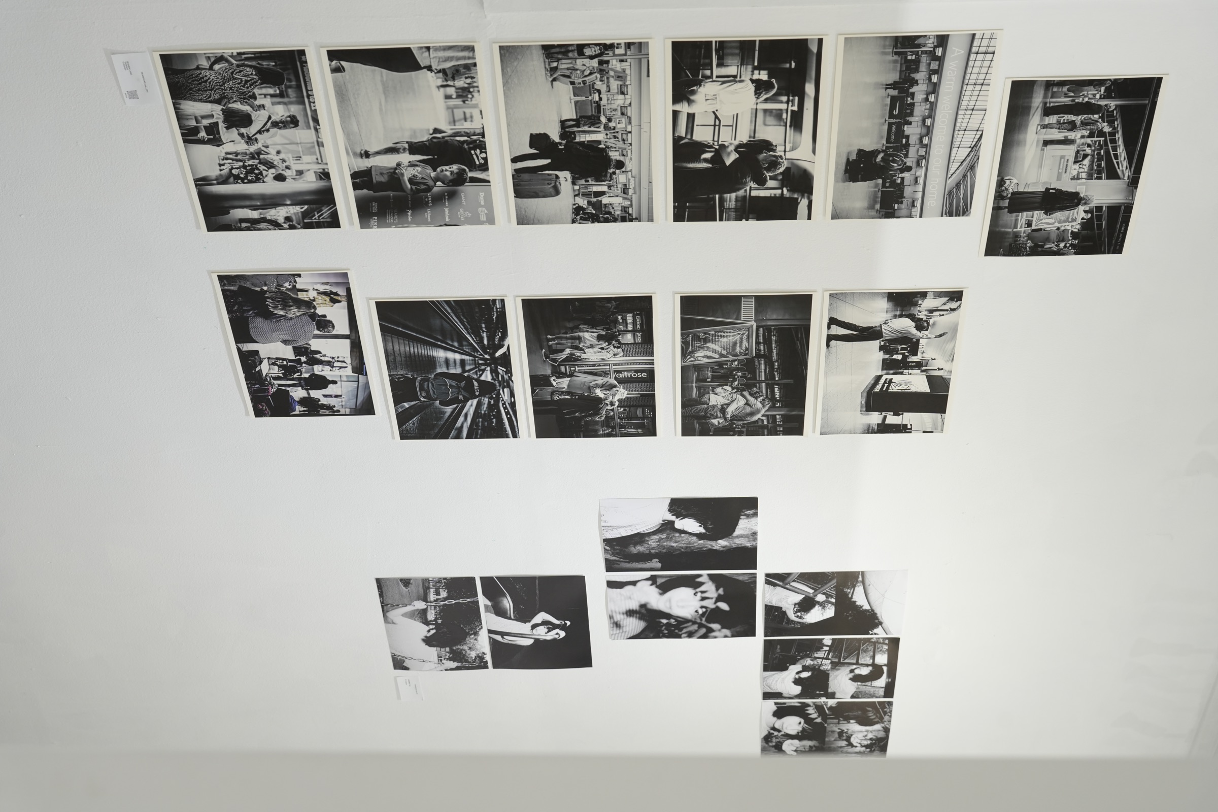 The Threshold series installed in The Grey Area at Deadbooks Gallery in Osaka